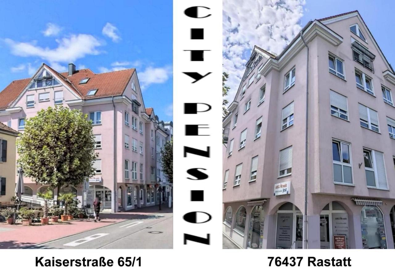 City Pension Rastatt Buitenkant foto